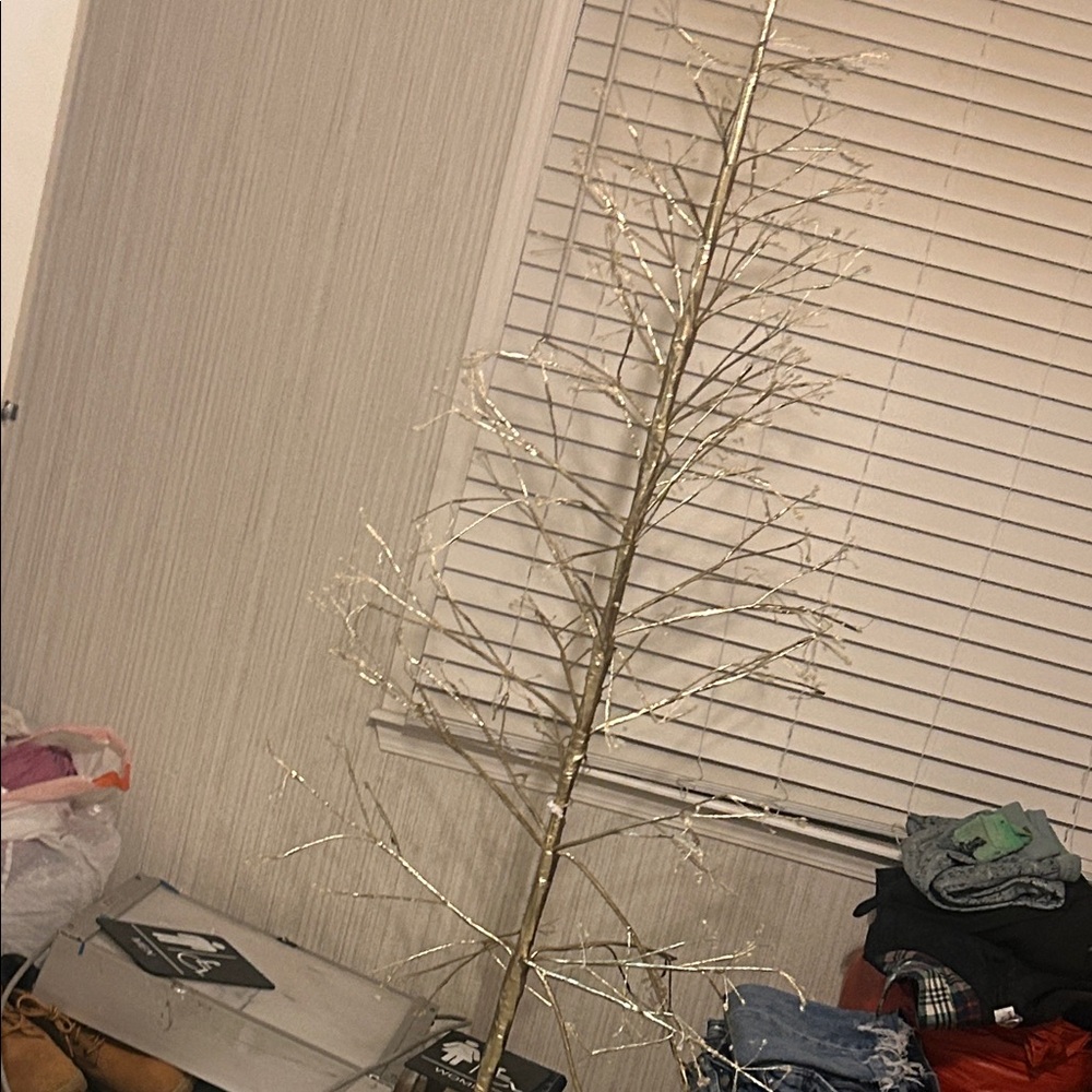 Shimmering Silver Holiday Tree